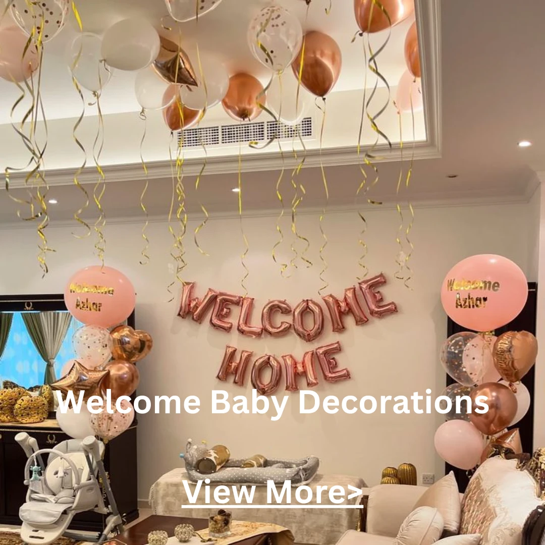 Newborn welcome decoration noida