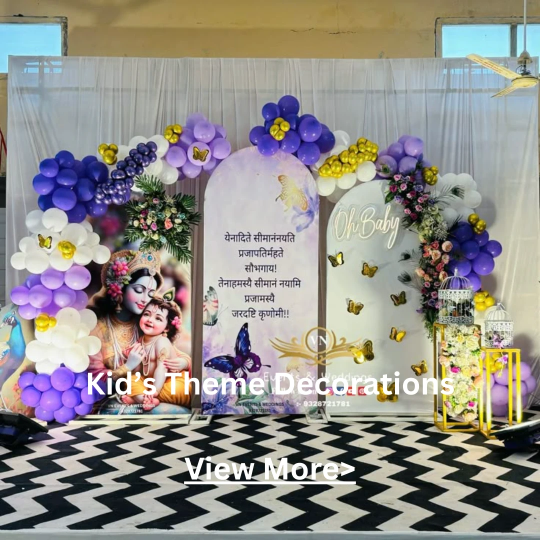 Kids First Birthday Decoration Noida